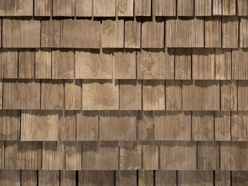 Brava composite shake — New Cedar colour swatch